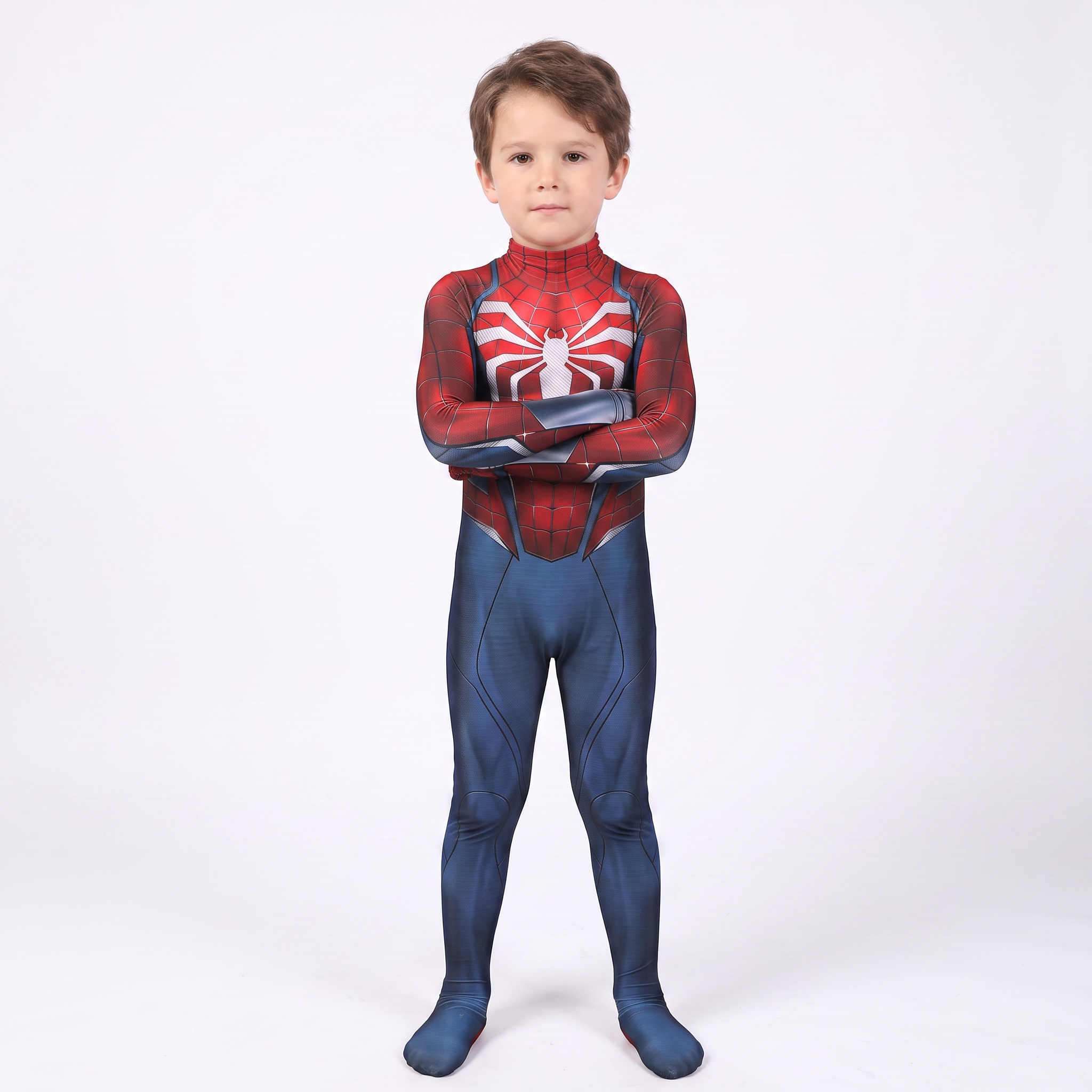 Marvel's Spider-Man 2 PS5 Peter Parker Suit Cosplay Costume (Non