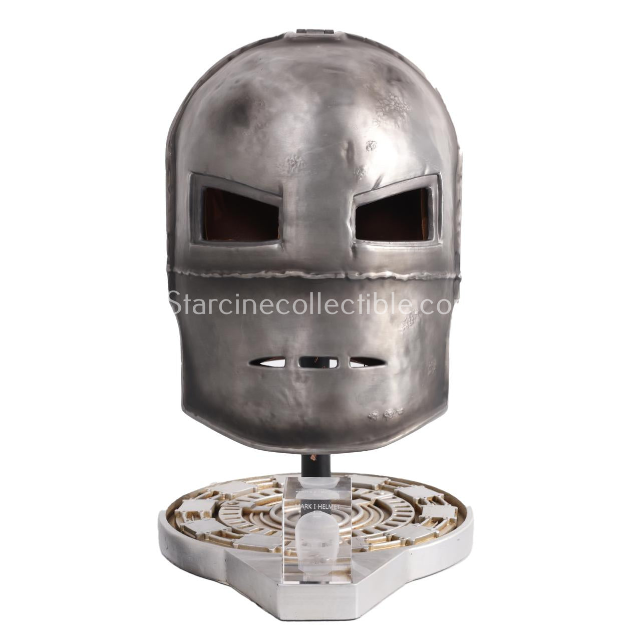 Iron Man Mark 1 Helmet Replica (Aluminum Alloy) – StarCine Collectible