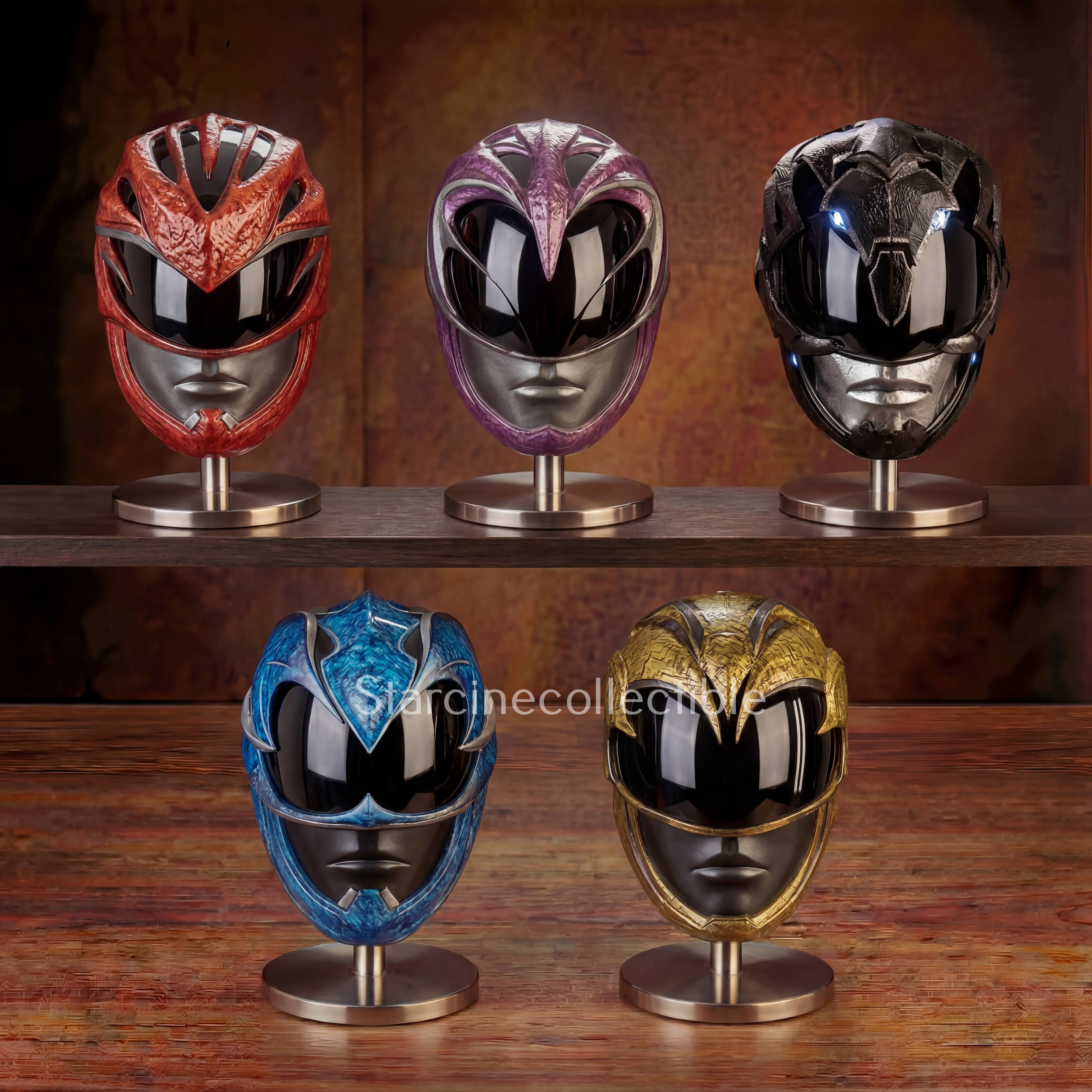 Power Rangers (2017) Helmet Life Size Wearable – StarCine Collectible