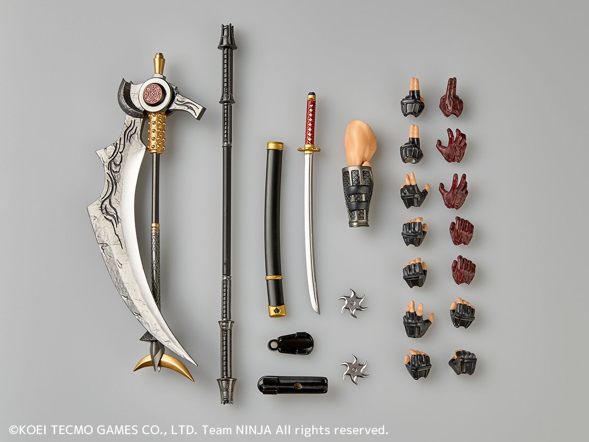 Kaiyodo Revoltech Amazing Yamaguchi Ryu Hayabusa "NINJA GAIDEN 3: Razor's Edge" Ver Collectible Figure