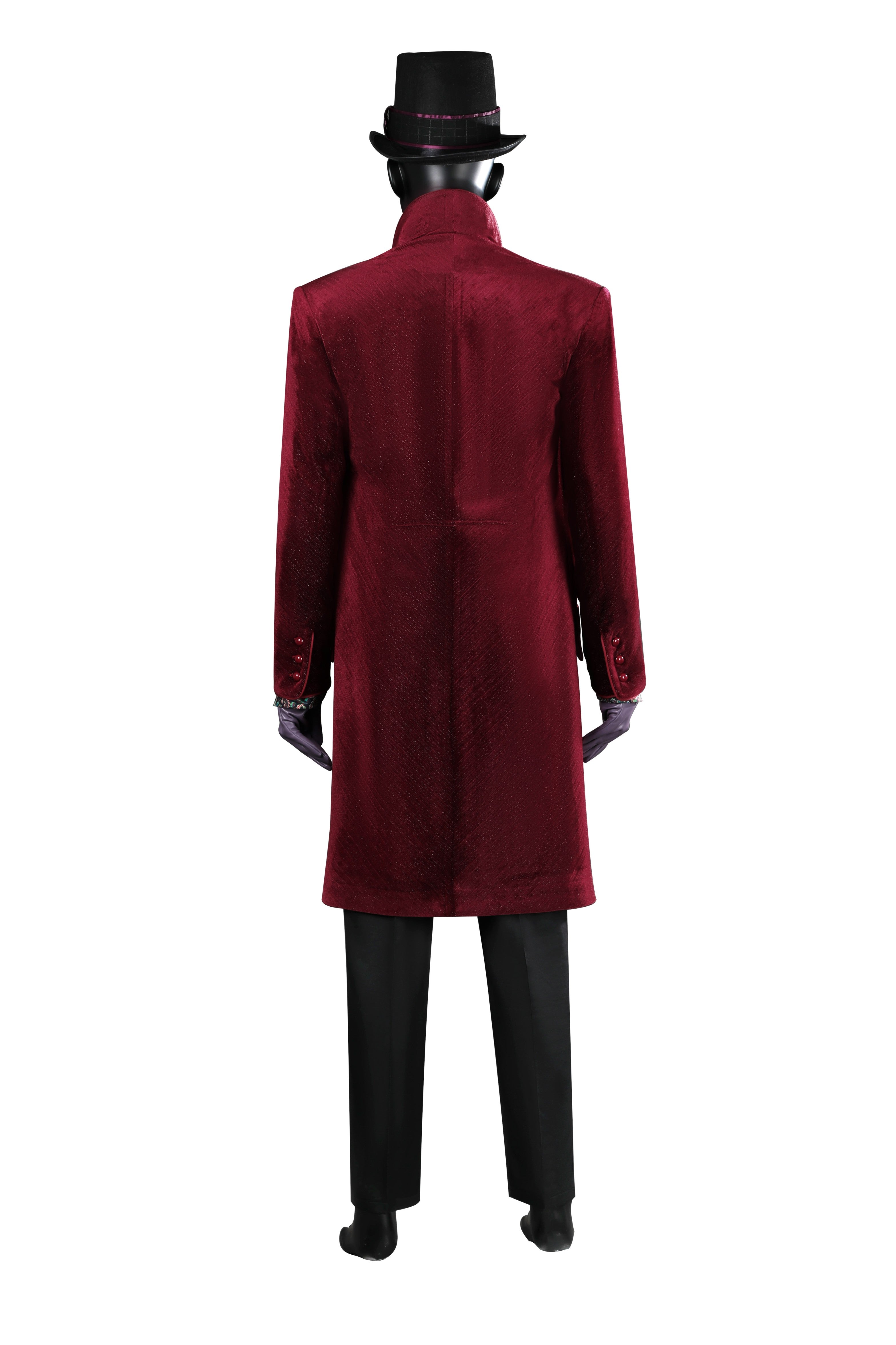 Charlie and the Chocolate Factory Willy Wonka Cosplay Costume