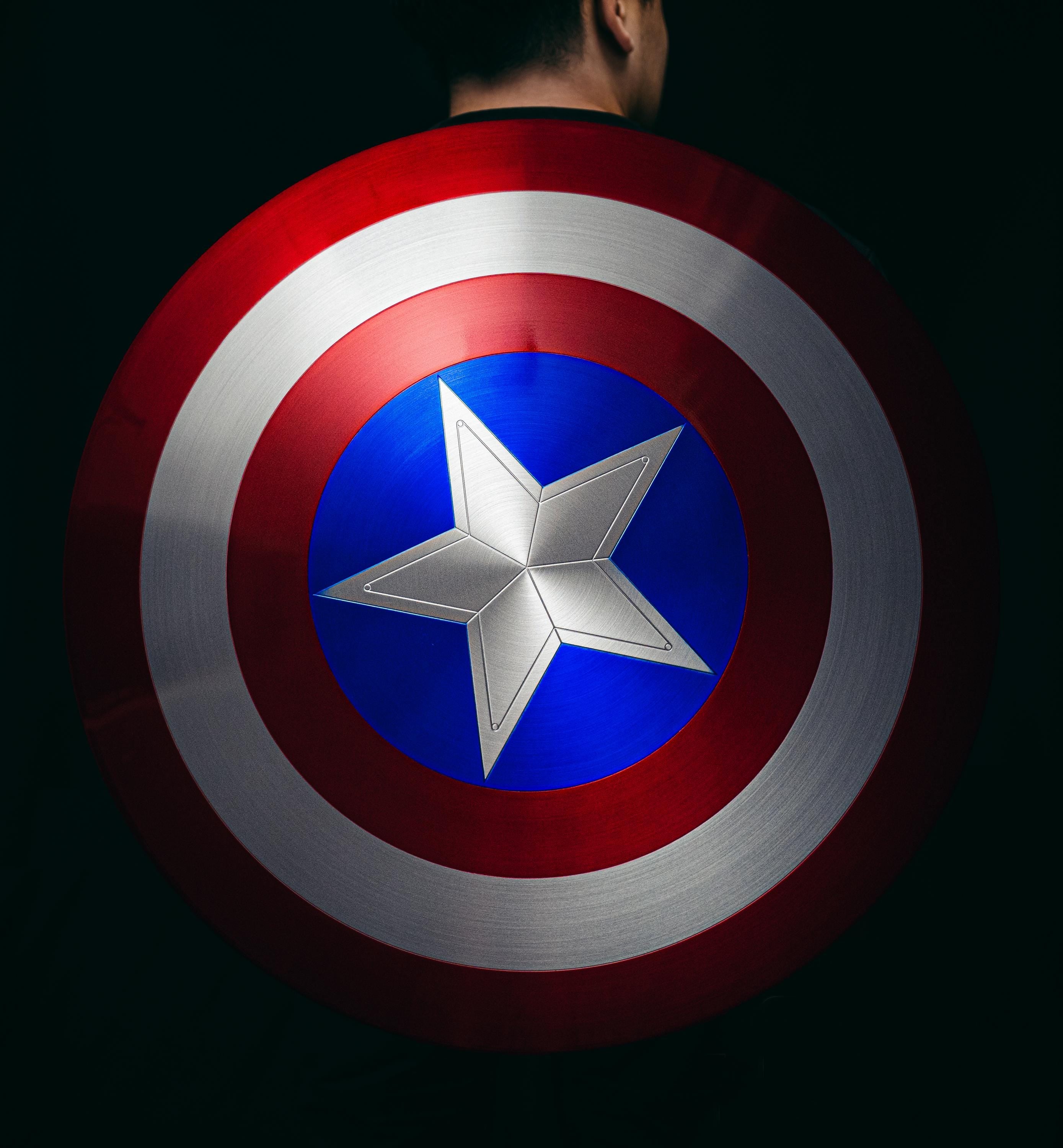 Classic Captain America Shield Life Size Replica