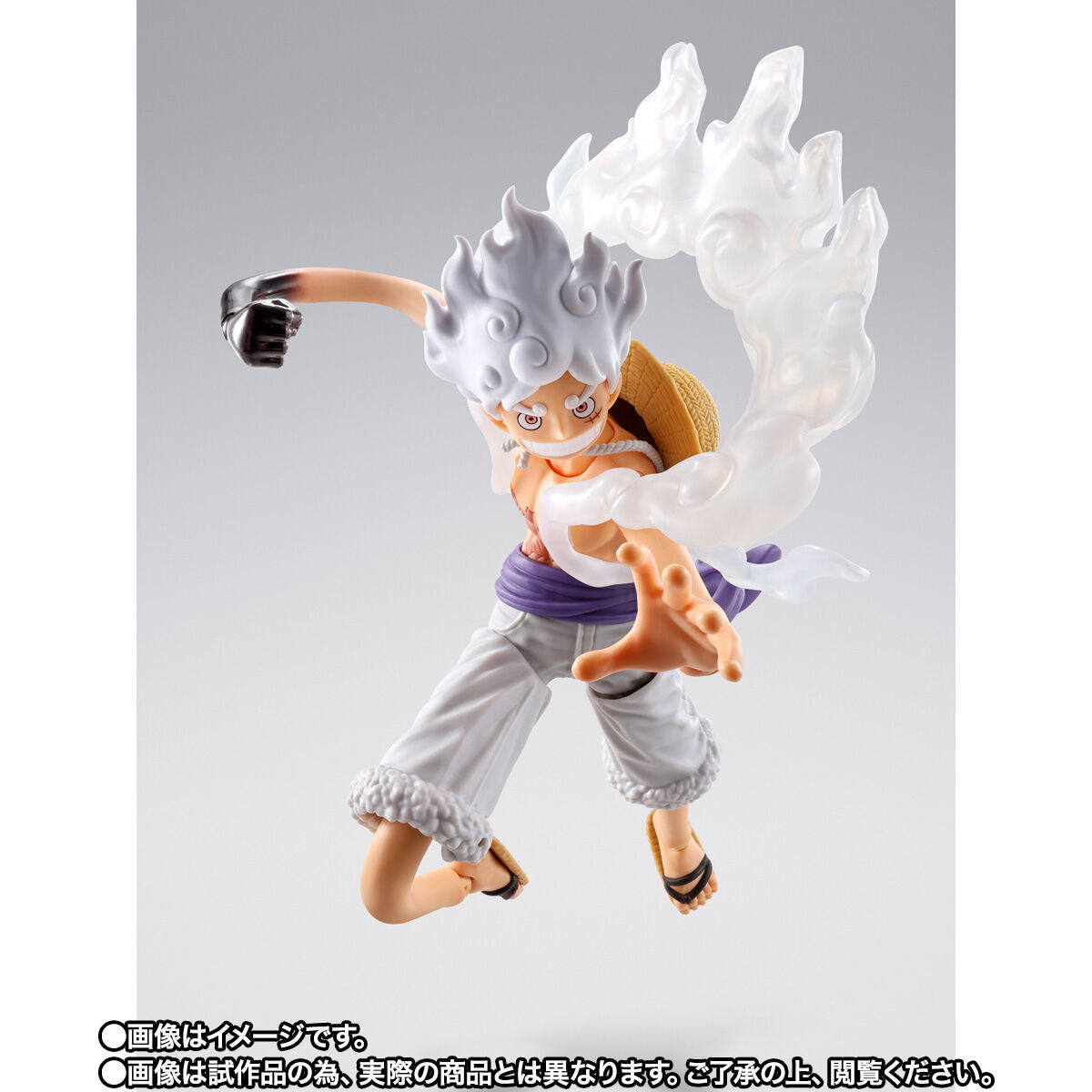 S.H.Figuarts Monkey.d.luffy -gear5 Future Island Egghead-