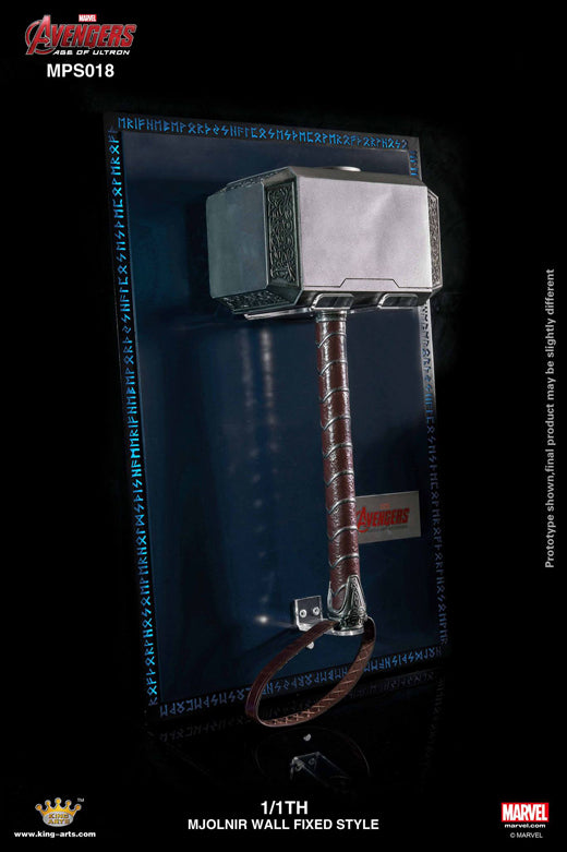 King Arts Thor Hammer (Wall Mount) Prop MPS018 (Pre -Owned)