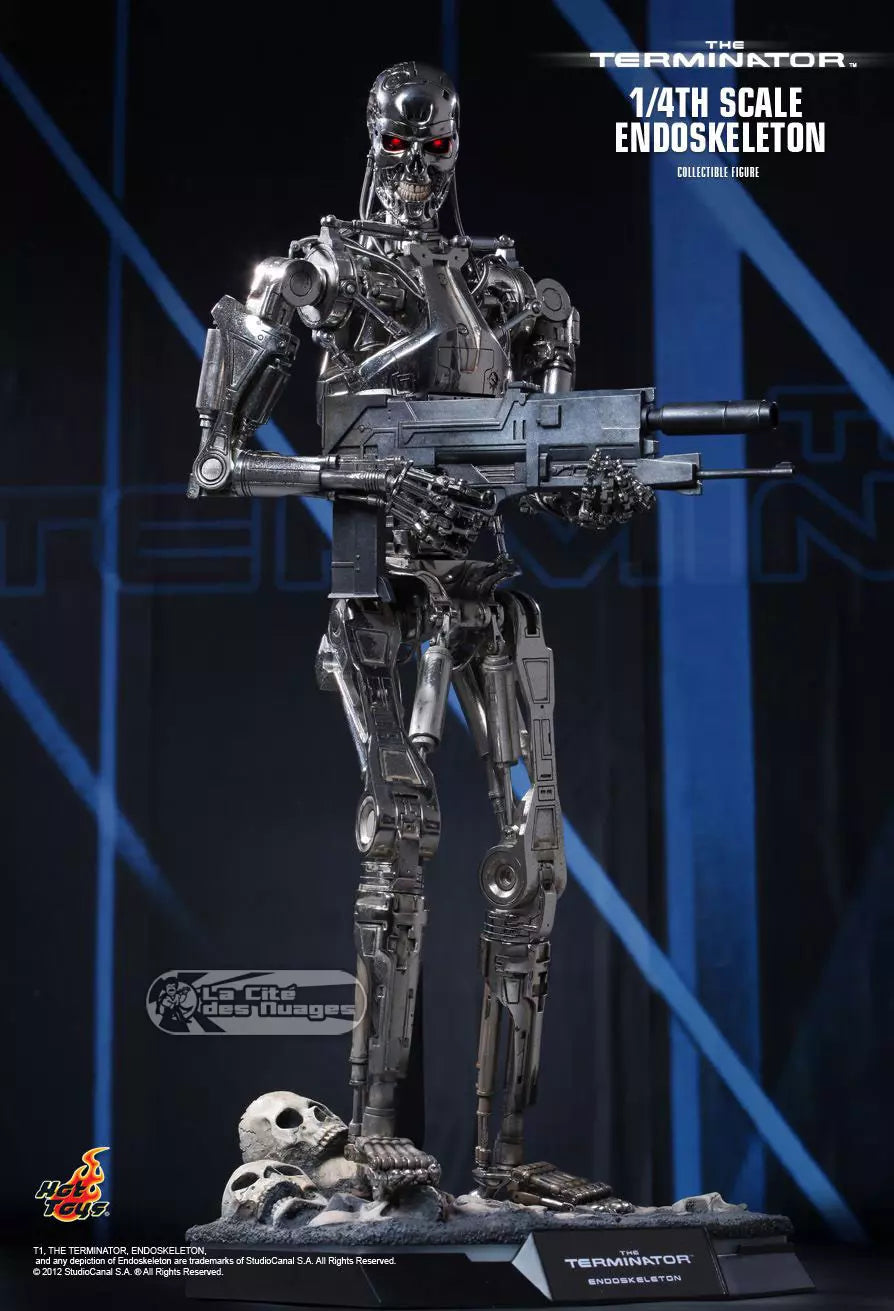 Hot Toys The Terminator-The Terminator Endoskeleton QS002 1/6 Scale Fi ...