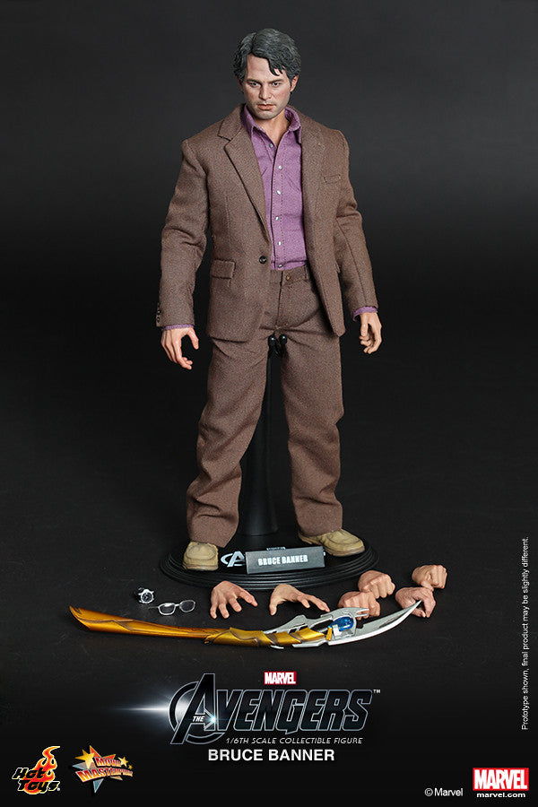 Hot Toys Bruce Banner Hot Toys Avengers MMS229 1/6 Scale Figure