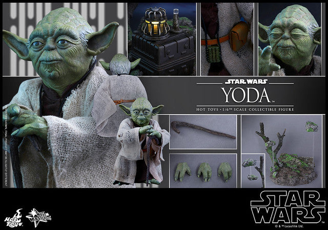 Hot Toys Yoda Hot Toys Star Wars V MMS369 1/6 Scale Figure