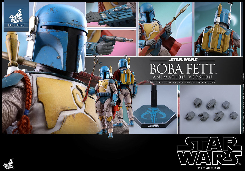 Hot Toys Star Wars– Star Wars Boba Fett (Animation) TMS006 1/6 Scale Figure