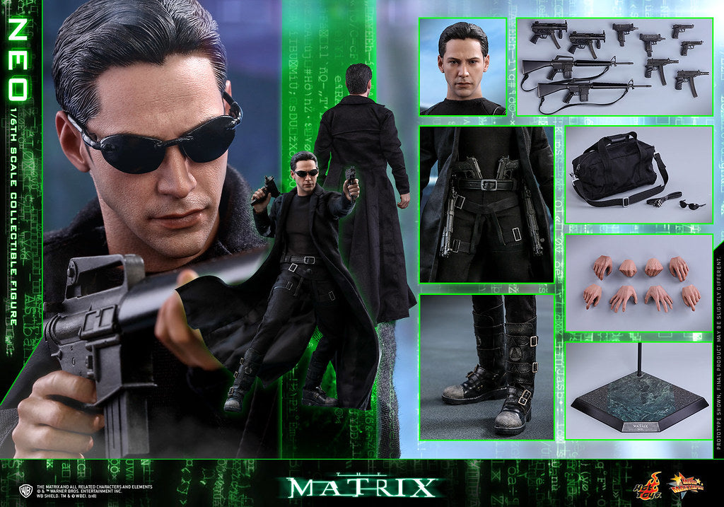 Hot Toys The Matrix-The Matrix Neo MMS466 1/6 Scale Figure