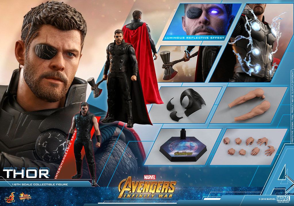 Hot Toys Avengers-Avengers Infinity War Thor MMS474 1/6 Scale Figure