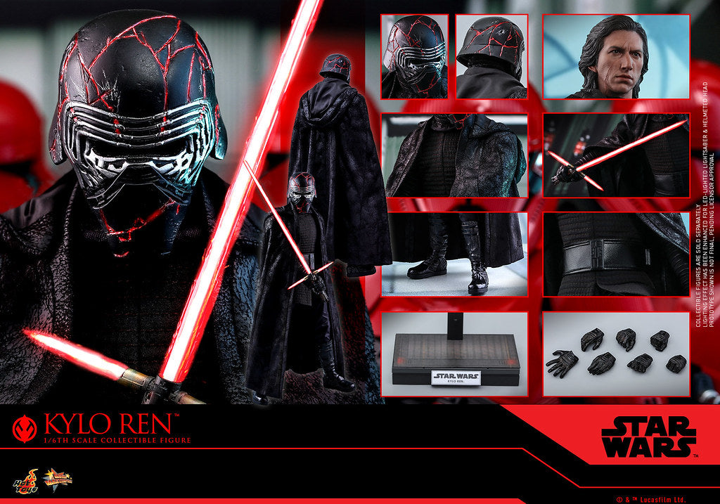Hot Toys Star Wars-Star Wars The Rise of Skywalker Kylo Ren MMS560 1/6 Scale Figure