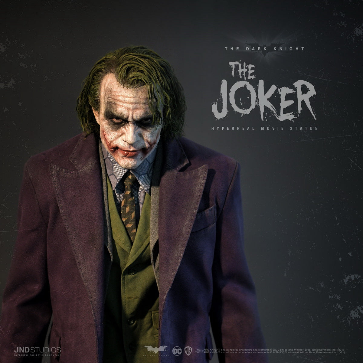 JND Studios The Dark Knight Heath Ledger Joker 1/3 Scale Statue HMS003