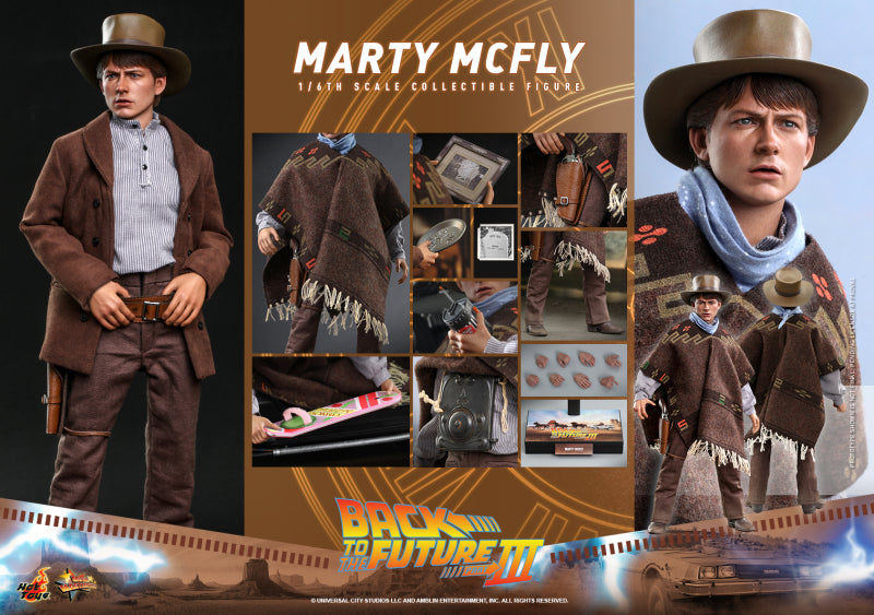 Hot Toys Marty Mcfly Hot Toys Back To The Future 3 MMS616 1/6 Scale Figure