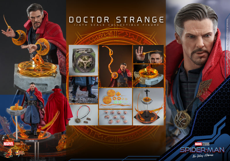 Hot Toys Doctor Strange Hot Toys Spider-Man : No Way Home MMS629 1/6 Scale Figure