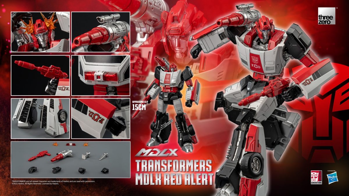 Threezero Transformers MDLX Red Alert