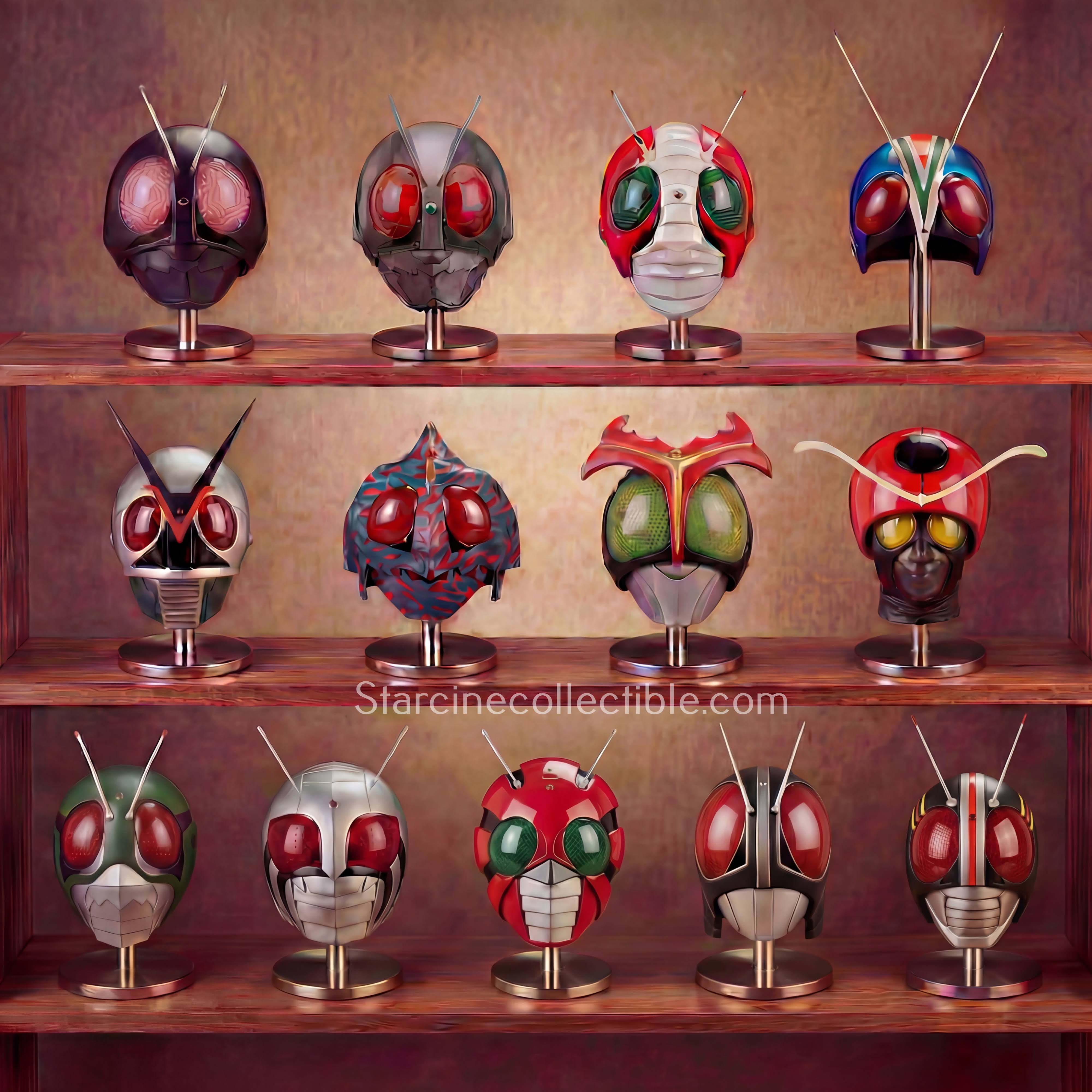 Showa Era Kamen Rider Helmet Life Size Replica – StarCine Collectible