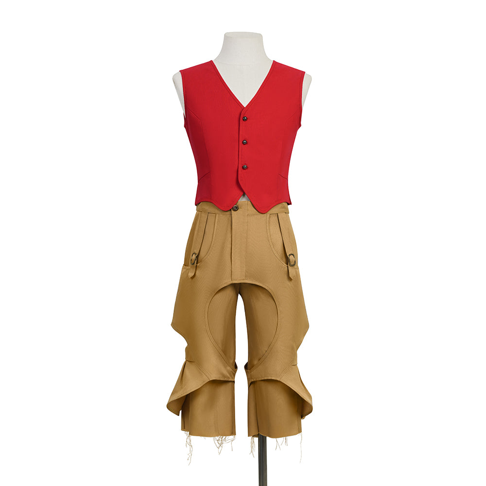 One Piece Live Action Season 2: Monkey D. Luffy Cosplay Costume