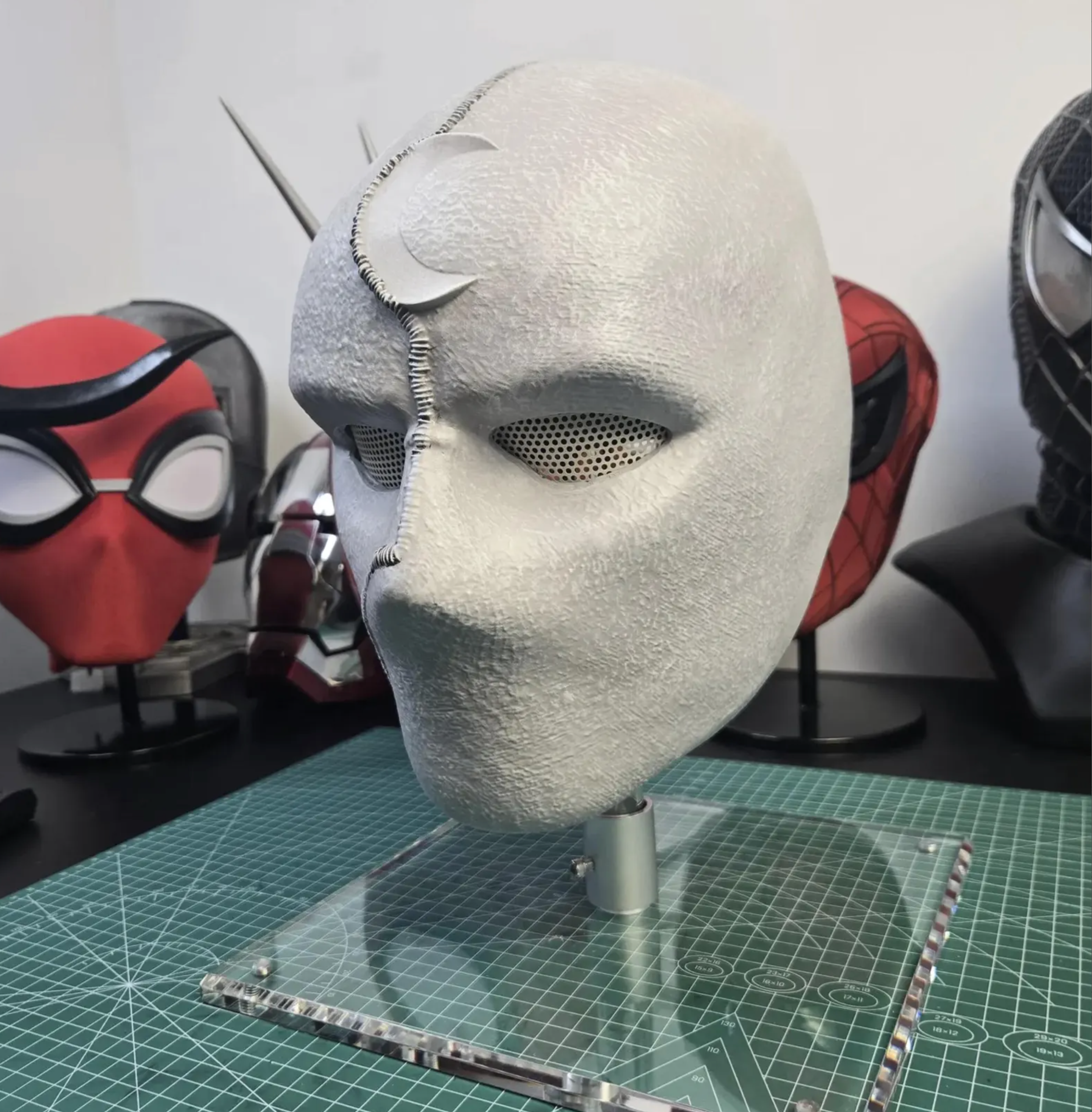 Mr Knight  1:1 Scale Helmet Life Size Wearable Replica