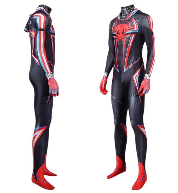 Marvel Spider-Man PS5 Miles Morales Cosplay Bodysuit – Life Size Wearable Costume
