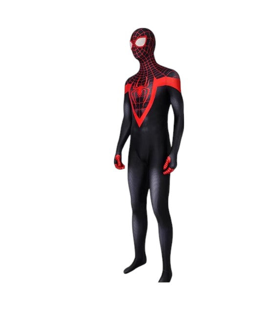 Marvel Spider-Man PS5 Miles Morales Ultimate Cosplay Bodysuit – Life Size Wearable Costume