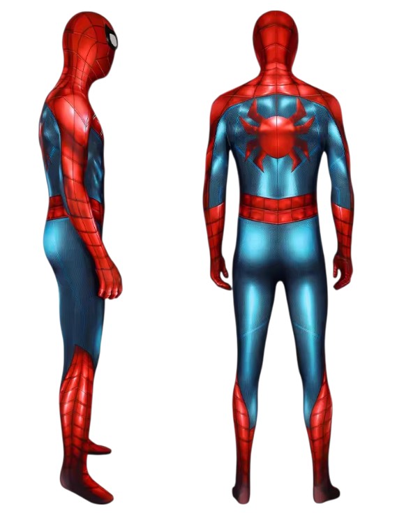 Marvel PS4 Spider-Man Armor MK IV Cosplay Bodysuit – Life Size Wearable Costume