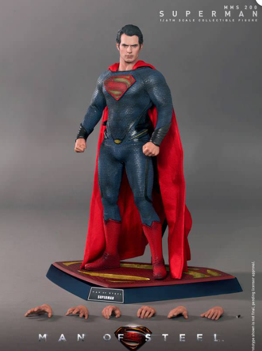 Hot Toys Man Of Steel – Superman MMS200 1/6 Scale Figure