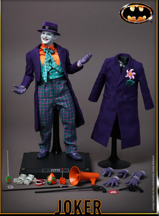 Hot Toys Joker Hot Toys Batman 89 DX08 1/6 Scale Figure