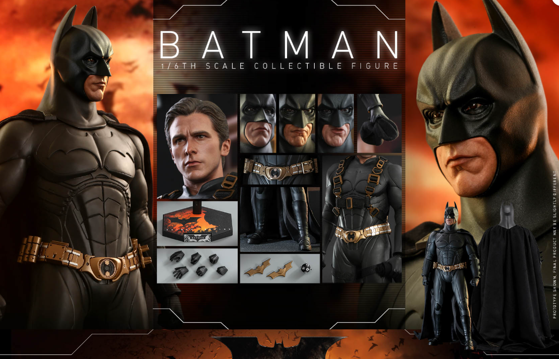 Hot Toys Batman Begins MMS595 1/6 Scale Figure