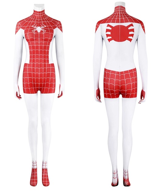 Marvel Spider-Man Earth-18119 Mary Jane Watson Cosplay Bodysuit – Life Size Wearable Costume