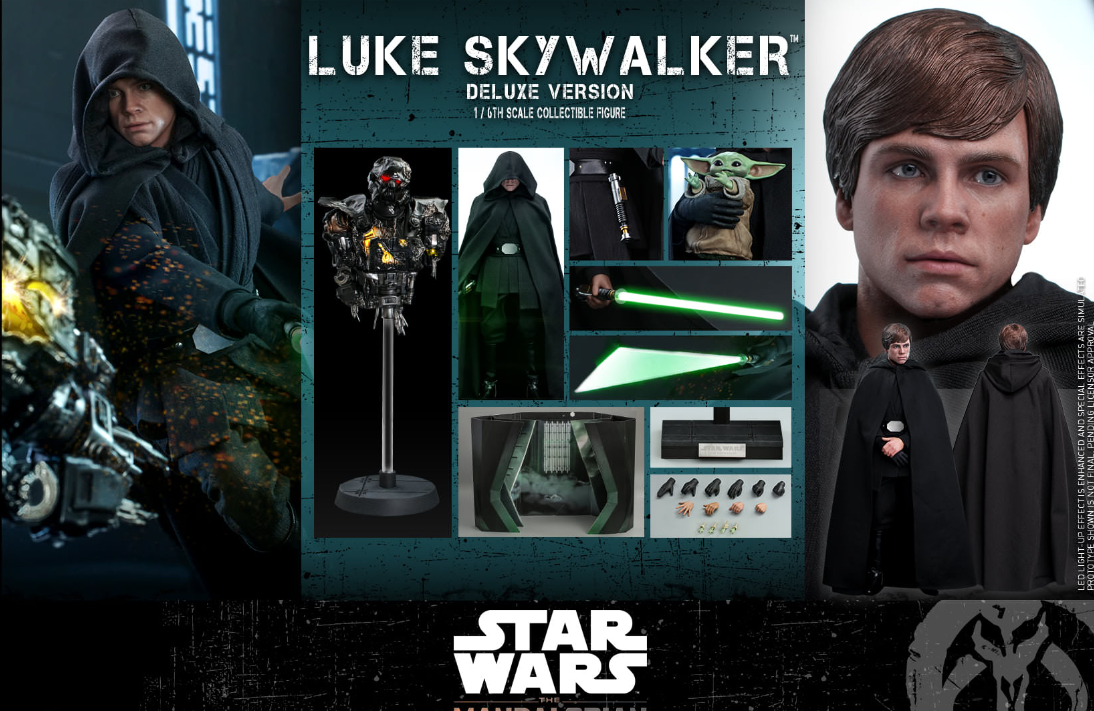 Hot Toys Luke Skywalker Hot Toys The Mandalorian DX23 1/6 Figure