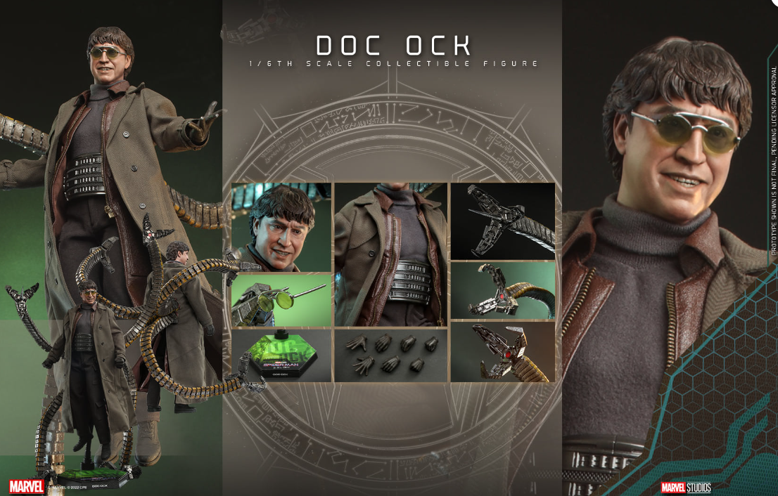 Hot Toys Doc Ock Hot Toys Spider-Man : No Way Home MMS632 1/6 Scale Figure