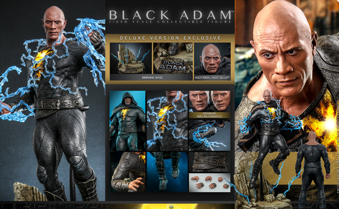Hot Toys Black Adam DX30 1/6 Scale Figure