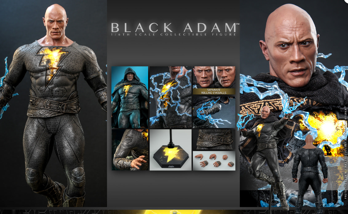 Hot Toys Black Adam DX29 1/6 Scale Figure