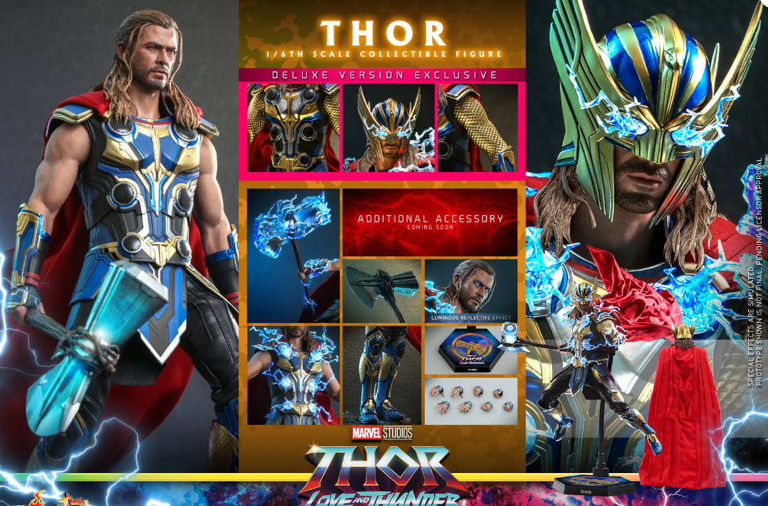 Hot Toys Thor Hot Toys Thor: Love and Thunder MMS656 1/6 Scale Figure