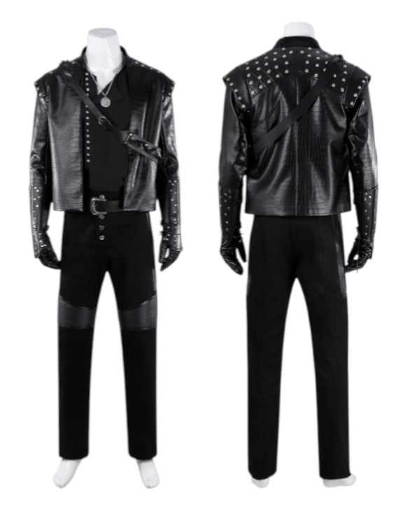 Marvel The Witcher Season 5 Geralt Cosplay Costume – Life Size Wearable Outfit for Halloween