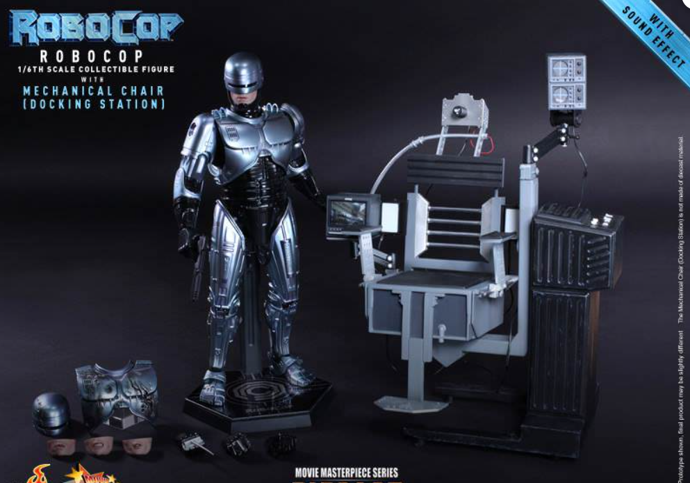 Hot Toys D05 Robocop w/ Mechanical Chair MMS203 1/6 Scale Figure