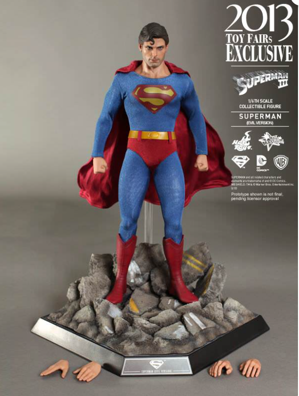 Hot Toys Evil Superman Hot Toys Superman 3 MMS207 1/6 Scale Figure