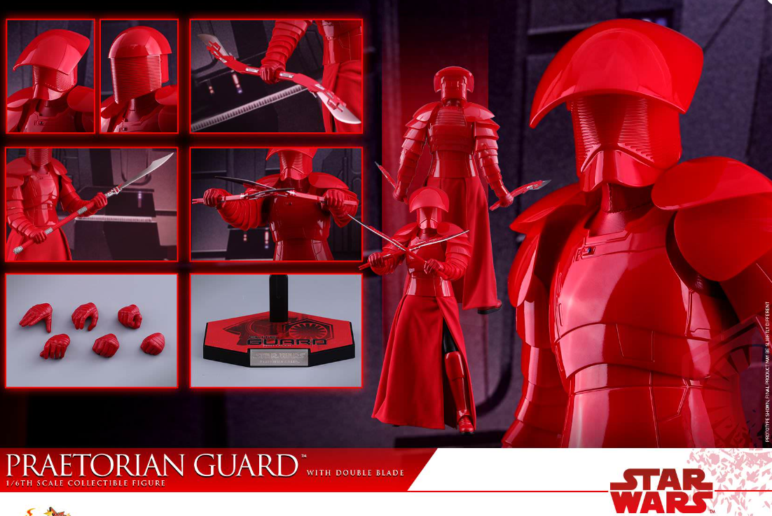 Hot Toys Praetorian Guard Hot Toys Star Wars : TLJ MMS454 1/6 Scale Figure