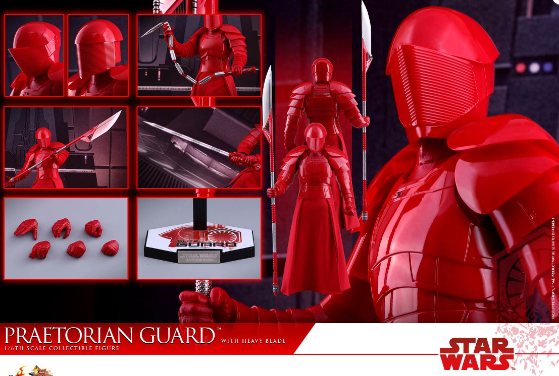 Hot Toys Praetorian Guard Hot Toys Star Wars : TLJ MMS453 1/6 Scale Figure