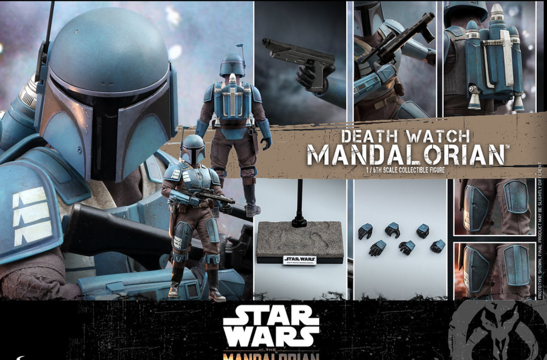 Hot Toys Star Wars The Mandalorian Deathwatch TMS026 1/6 Scale Figure