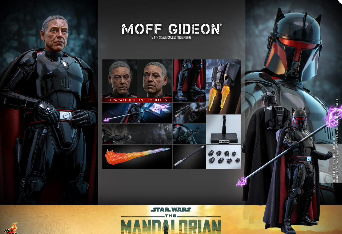 Hot Toys Moff Gideon Hot Toys The Mandalorian TMS107 1/6 Scale Figure