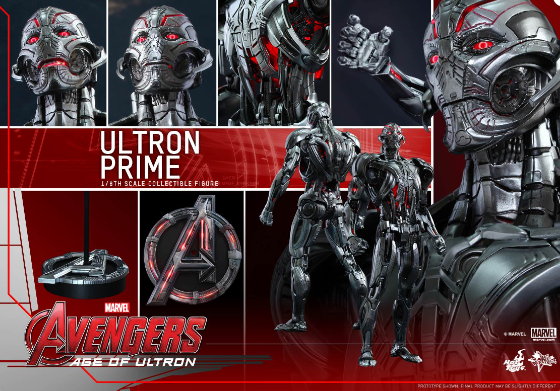 Hot Toys Ultron Prime Hot Toys Avengers : Age of Ultron MMS284 1/6 Scale Figure