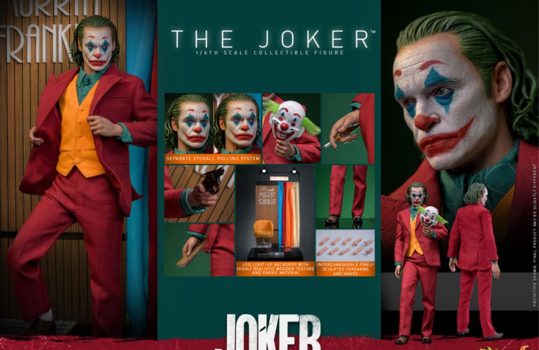 Hot Toys Joker Hot Toys The Joker DX42 1/6 Scale Figure