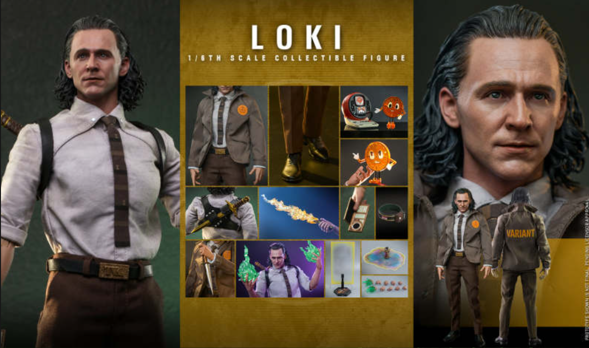 Hot Toys Loki Hot Toys LOKI TMS061 1/6 Scale Figure