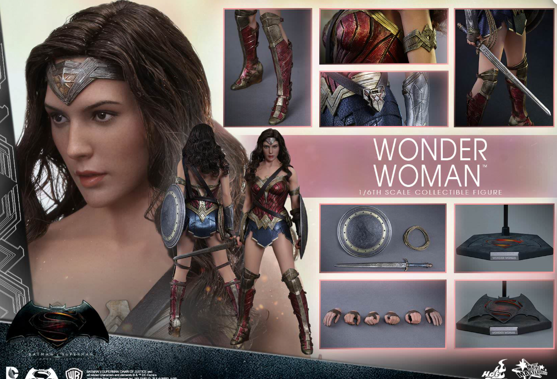 Hot Toys Wonder Woman Hot Toys Batman VS Superman : DOJ MMS359 1/6 Scale Figure