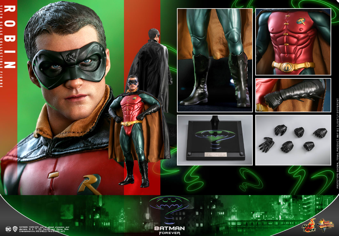 Hot Toys Robin Hot Toys Batman Forever MMS594 1/6 Scale Figure