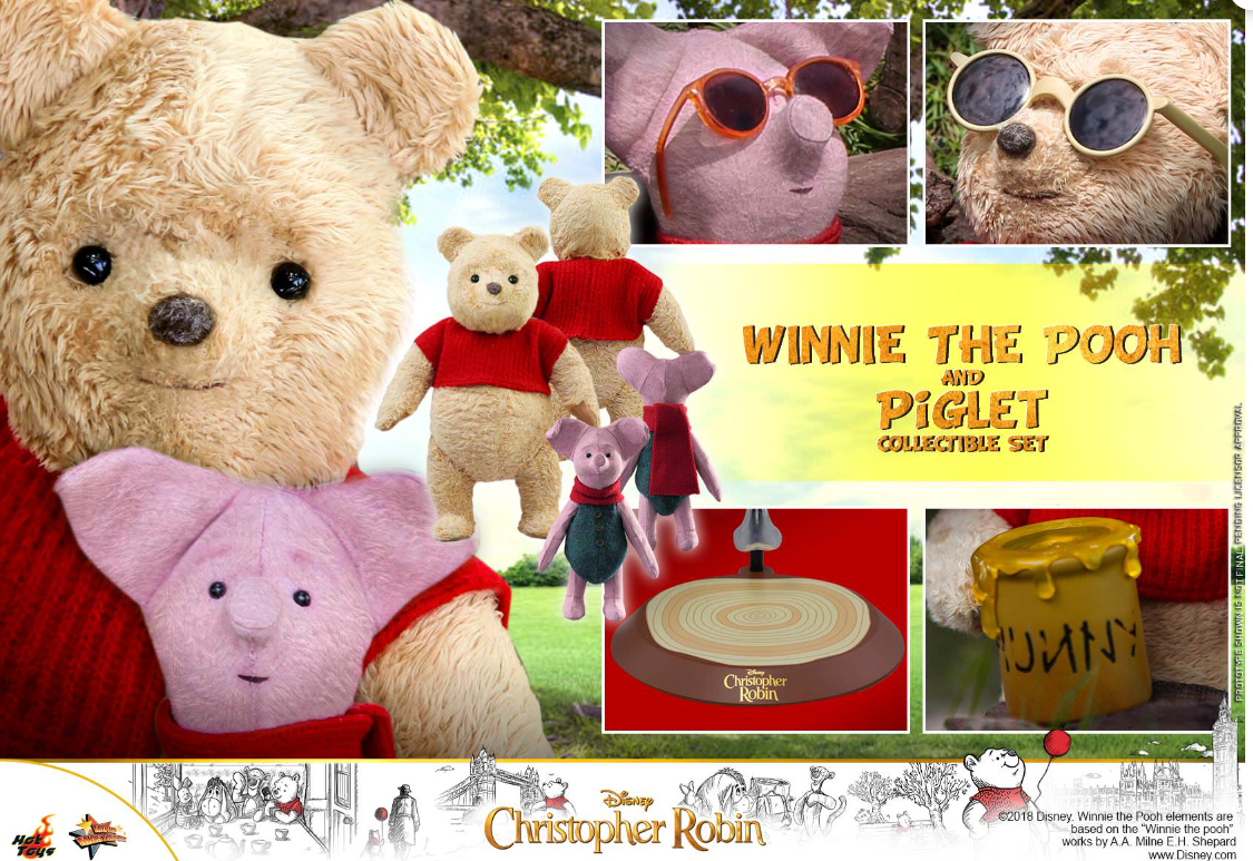 Hot Toys Winnie The Pooh & Piglet Hot Toys Christopher Robin MMS503 1/6 Scale Figure