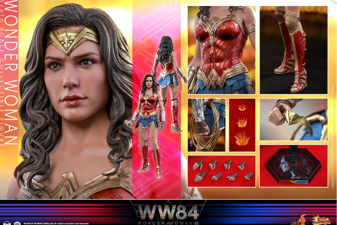Hot Toys Wonder Woman Hot Toys Wonder Woman 1984 MMS584 1/6 Scale Figure
