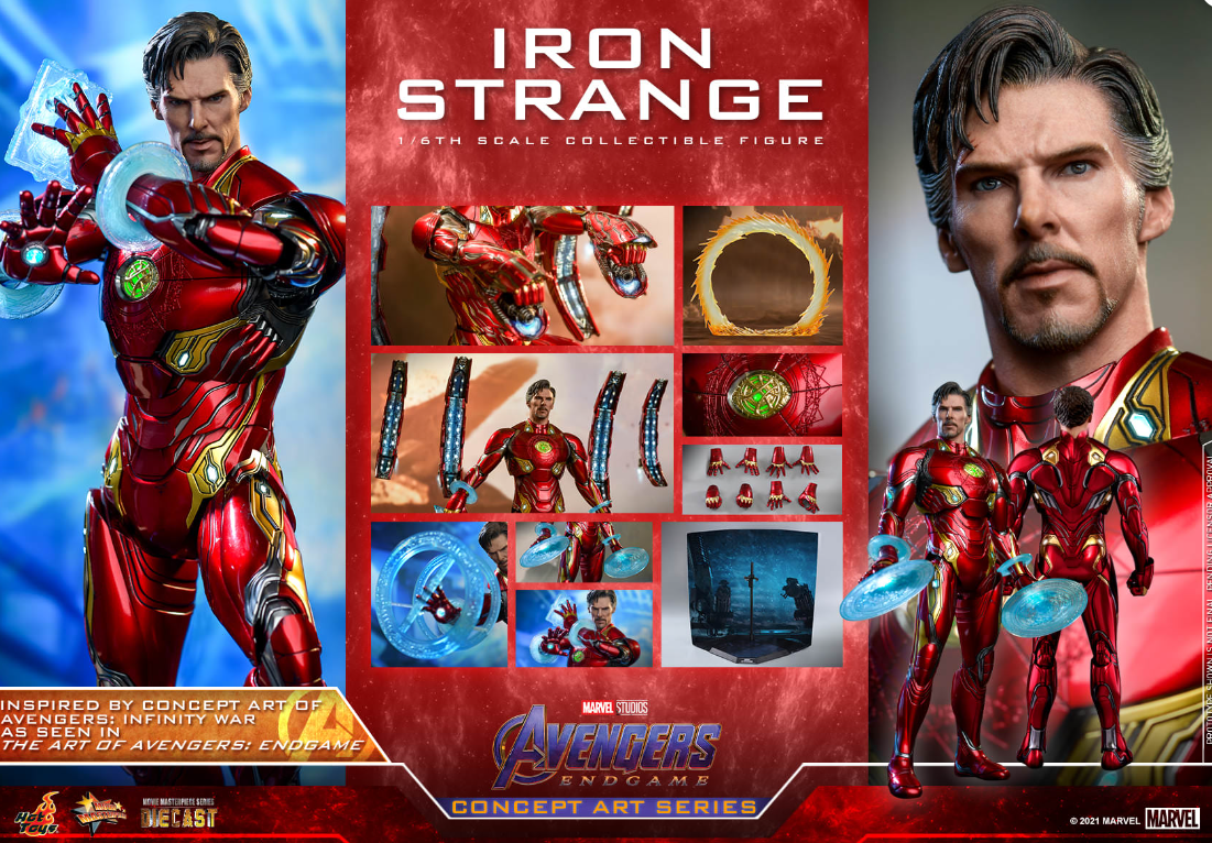 Hot Toys Iron Strange Hot Toys D41 Avengers : Endgame MMS606 1/6 Scale Figure