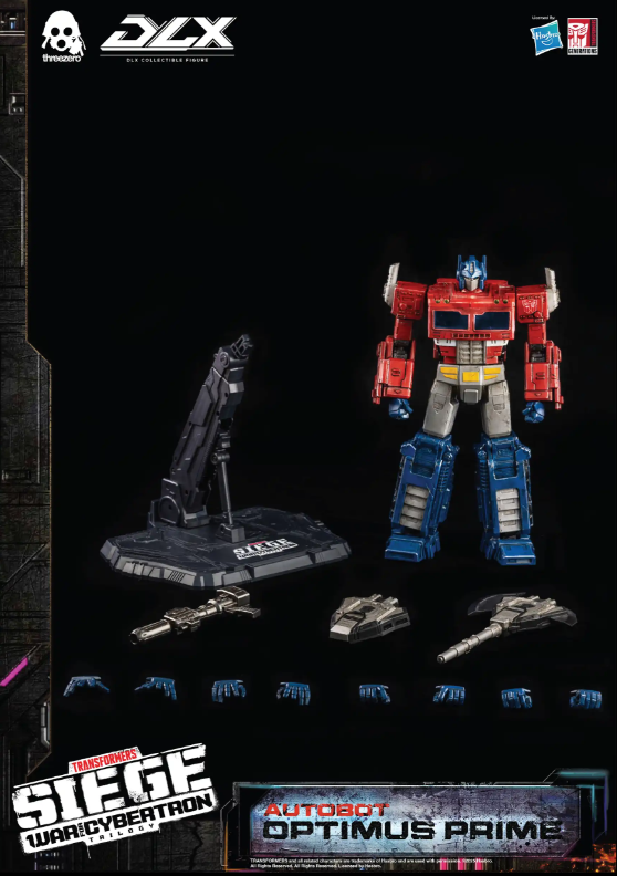 Threezero Transformers: War For Cybertron Trilogy DLX Optimus Prime 3Z0202